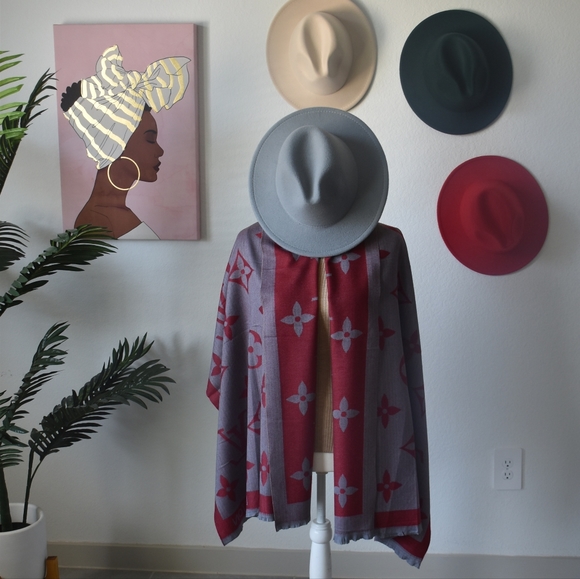 Reversible Stylish Warm Cashmere/Shawl - Picture 12 of 15